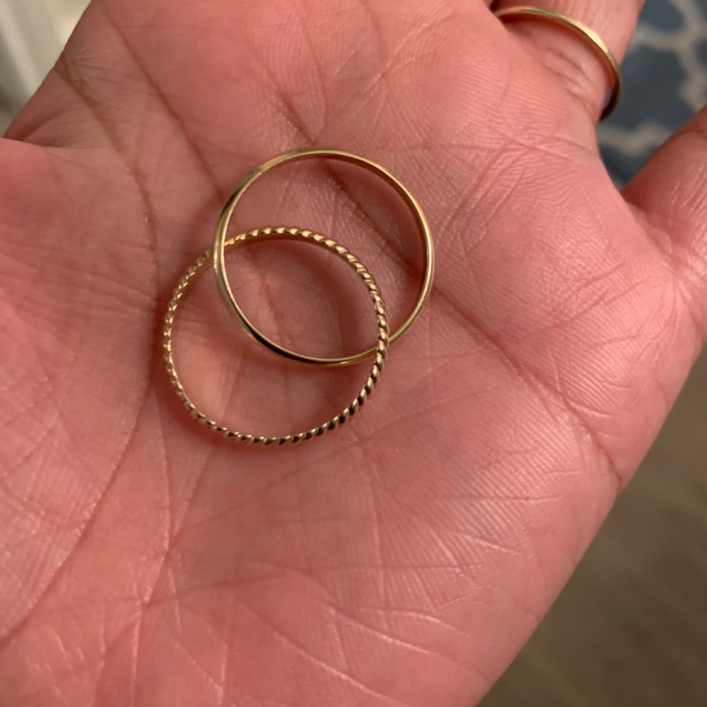 Mejuri Duo Ring (Size 8)